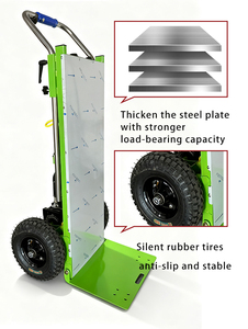 Điện Sắt Công Nghiệp Cầu Thang Leo Núi Leo Núi Xe Đẩy Tự Nâng Crawler Bốn Bánh Gấp Cấu Trúc Tay Giỏ Hàng Xe Cút Kít - Product Image 3