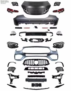 Kit carrosserie de haute qualité pour <span class=keywords><strong>Mercedes</strong></span>-Benz <span class=keywords><strong>Classe</strong></span> E 2016-2020 W213 Facelift vers 2024 W213 E63, pièces de voiture, pare-chocs, phares à LED E200 E300 - Product Image 4
