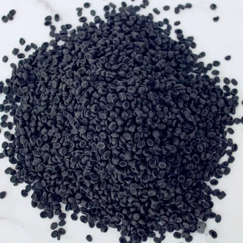 Produsen masterbatch hitam granule plastik PE PP