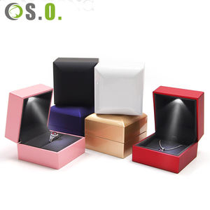 Cajas de Joyería de Lujo al por Mayor en Color Dorado, Rojo, Rosa, Blanco y Azul Personalizadas para Collares, Pulseras, Anillos y Pendientes - Product Image 2