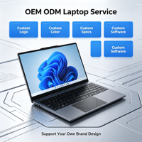 Gloednieuwe Intel Core i5 laptop, ultradunne draagbare notebookcomputer, Windows 11, voor zakelijk gebruik, studenten, groothandel, OEM