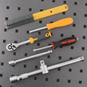 ชุดประแจวงล้อเวรา 1/4 นิ้ว พร้อมก้านต่อและด้ามจับซ็อกเก็ต ชุบโครเมียม เหล็กโครเมียมวาเนเดียม เครื่องมือซ่อมรถยนต์ - Product Image 1