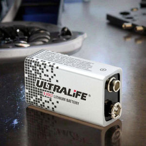 Batería primaria de litio <span class=keywords><strong>Ultralife</strong></span> de alta densidad energética <span class=keywords><strong>9V</strong></span> 1200mAH con 10 años de vida útil - Product Image 1