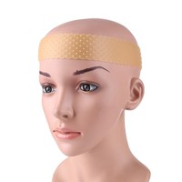 Bandeau de fixation de perruque en silicone haute élasticité, antidérapant et épaissi, pour la scène et l'usage domestique