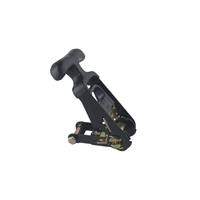 Sangles d'arrimage à cliquet de haute qualité 1'' 1.5'' 2'' 5T en acier galvanisé noir pour camion
