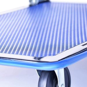 300kg Foldable <strong>Trolley</strong> Heavy-Duty <strong>Fold</strong>-<strong>Away</strong> Hand Sack Platform Truck <strong>Trolley</strong> Cart Pulley on Wheels - Product Image 3