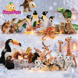 Giocattoli di Peluche Personalizzabili OEM ODM a Forma di Animali della Foresta: Scimmia, Tigre, Giraffa, Leone, <span class=keywords><strong>Volpe</strong></span> con Imbottitura in Cotone PP - Product Image 4