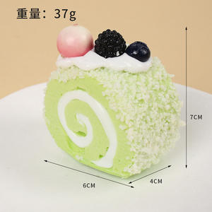 Modèle de gâteau animal 3D réaliste à faire soi-même, décoration de gâteau à la crème avec faux fruits - Product Image 2