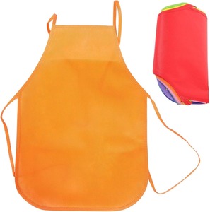 Vente en gros de prix bon marché de tabliers pour enfants imperméables avec logo personnalisé <span class=keywords><strong>tablier</strong></span> de cuisine domestique pour l'école - Product Image 3