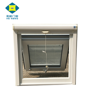 <span class=keywords><strong>Ventana</strong></span> Abatible de <span class=keywords><strong>PVC</strong></span> <span class=keywords><strong>con</strong></span> Doble Vidrio y Persianas Integradas, Estilo Francés - Product Image 3