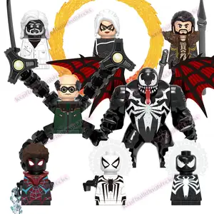 G0162 Anti Venom Doctor Octopus Mister Negative Evolved Super Heroes Movie Mini Building Block Figure Toy Juguetes