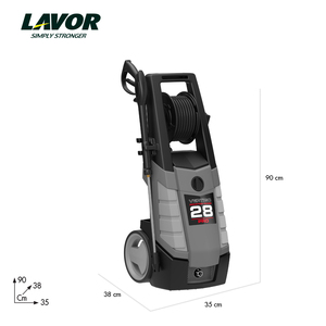 <span class=keywords><strong>Idropulitrice</strong></span> Elettrica ad Alta Pressione <span class=keywords><strong>LAVOR</strong></span> Vertigo 28 PRO, 180 Bar, 2800W, 510L/H, Motore Brushless a Induzione per Lavaggio Auto - Product Image 2