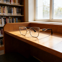 Montures de lunettes œil-de-chat en métal au design tendance pour adultes, unisexe, anti-reflet, montures complètes avec livraison rapide