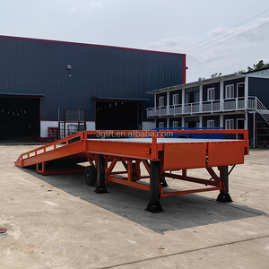10 tấn di động sân tải đoạn đường nối có thể điều chỉnh chiều cao Xe Nâng Container Dock đoạn đường nối - Product Image 2