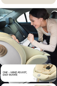 Asiento de Auto para Bebé de 0 a 12 Años, 360 °   Rotación y Posición Acostada/Sentada, Diseño de Cápsula ISOFIX, Ajuste Universal Portátil - Product Image 6