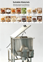 Mixer Bubuk Kering Komersial Besar, Cocok untuk Partikel Rempah-rempah, Tepung Kue, dan Partikel Pengolahan Makanan
