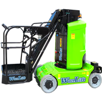 200kg Premium-Qualität Batteriebetriebene Elektrische Personenlifte: Mini-Boomlift mit Einzelmast für Höhenarbeiten