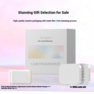 Boîte d'aromathérapie automobile Aikun avec logo personnalisable, aimants en alliage et silicone, parfum Westin Gulong Dragon's Breath, bande longue pour diffuseur d'air - Product Image 6