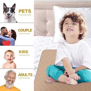 Produsen profesional dapat digunakan kembali berlapis penyerap inkontinensia bantalan tempat tidur dapat dicuci nyaman digunakan kembali untuk dewasa - Product Image 5