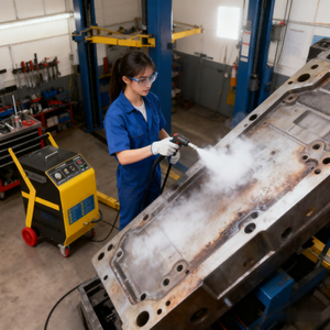 Machine à fabriquer des pastilles de glace sèche à l'azote et au CO2 électrique, nouvelle, haute efficacité - Product Image 5