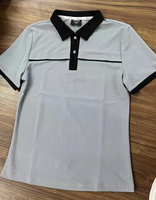 Kaos Polo Staf Kebersihan Unisex Sablon Transfer Panas Logo Kustom Bahan Bernapas Anti Kusut 100% Seragam Hotel