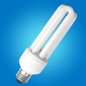Bombilla CFL E27 Forma 3U 6000K Luz Blanca Diurna 80lm/W 6000 Horas CRI 80 AC 220V Garantía de 2 Años Marca OEM Plástico - Product Image 1