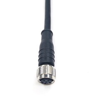 Toma de corriente macho hembra con cable IP67, Conector de fábrica de 3, 4, 6 y 8 pines, resistente al agua, recto, blindado, sensor de cable M8