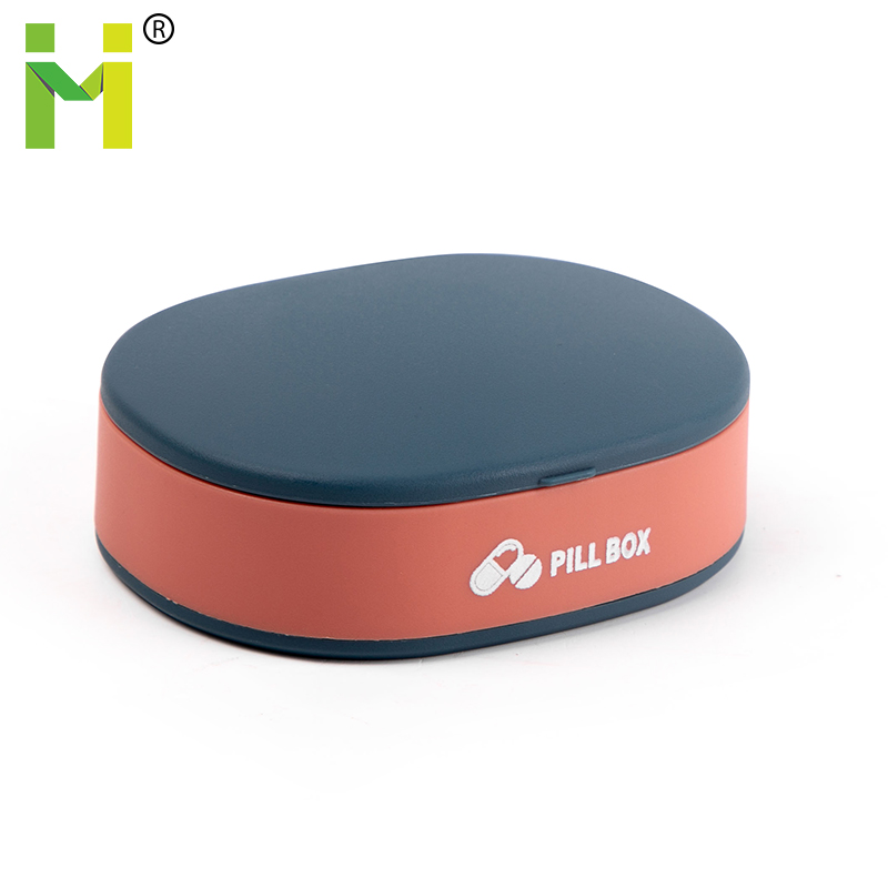 Wholesale pp Pocket Plastic Medicine case 6 case Travel Small Pill Box