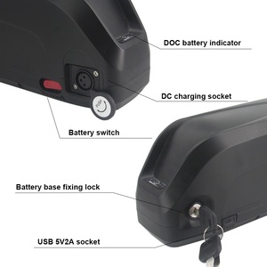 Batería de bicicleta eléctrica de alta potencia <span class=keywords><strong>1000W</strong></span> 1500W 2000W <span class=keywords><strong>48V</strong></span> 52V 17.5AH por celda de grado A 18650 con cargador - Product Image 2
