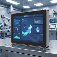 Ordinateur industriel embarqué étanche IP65 avec logo personnalisé, prix usine, OEM ODM, écran tactile, en stock, Intel I3/i5/i7, CE/FCC