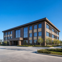 Bâtiment de bureau moderne en acier à plan ouvert pour entreprise de technologie, avec service de conception et approvisionnement direct usine