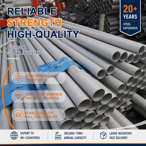 ท่อเหล็กสแตนเลส ASTM A312 ขนาด 114.3 มม. หนา 8.0 มม. ขัดเงาแบบ Polishing 202 Annealed สำหรับการแปรรูปทางเคมี - Product Image 1