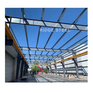 Construction de bâtiments préfabriqués, abri de stockage en acier, imperméable, 14*18, entrepôt, abri de stockage robuste - Product Image 1