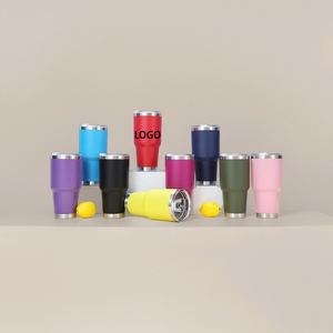 High Quality Durable Sport Wide Mouth Leakproof Water Bottle 20Oz 30Oz Eco Friendly Outdoor <b>Flask</b> <b>With</b> Lids - Product Image 1