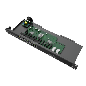 1U Rack Mount 16GE Ethernet <b>Network</b> <b>Switch</b> 2SFP Gigabit Networking Hub Unmanaged <b>Switch</b> - Product Image 3