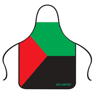 Tablier drapeau de la Martinique pour hommes et femmes, idéal pour la cuisine à domicile, la restauration, les chefs, la grillade, le bistro, la pâtisserie et le barbecue