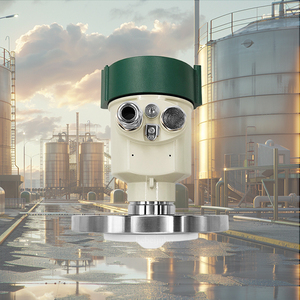 80GHz High Precision Radar <strong>Level</strong> Transmitter 0-120m Range &plusmn;1mm Accuracy 4-20mA Output <strong>Level</strong> Measuring Instrument - Product Image 1