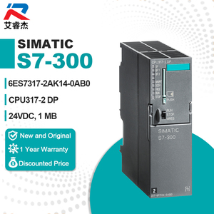 Nuevo PLC Original SIMATIC S7-300 6ES7317-2AK14-0AB0 CPU317-2 DP Unidad Central de Procesamiento 6ES73172AK140AB0 Controlador Programable - Product Image 1