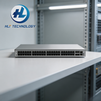 S5735R-L48T4X-A-V2 Switch Gestionado Gigabit de 48 Puertos, 4x 10G SFP+ Uplinks, Switch de Red Inteligente L3 para Redes de Campus y Oficinas