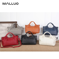 Tas Selempang Kulit Sapi Asli Wanita Tas Bahu Mewah Desainer Kulit Sapi Wanita Tas Tangan Kapasitas Besar Retro Kasual Wanita