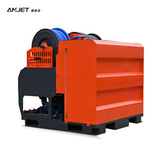 Hot Selling <span class=keywords><strong>Ares</strong></span> Riool Reinigingsmachine Met Heftruck Skid Functie Hogedrukreiniger Machine Hogedruk Water Jet Wassen - Product Image 4