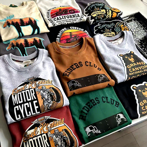 T-shirts d'été décontractés <span class=keywords><strong>pour</strong></span> hommes à manches courtes en coton imprimé dessin animé, respirants, anti-plis, anti-humidité, coupe ample, vente en gros - Product Image 1