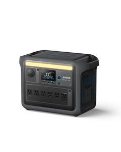 เครื่องกำเนิดไฟฟ้าพลังงานแสงอาทิตย์ Anker SOLIX C1000 แผงโซลาร์เซลล์ 200W แบตเตอรี่ลิเธียมไอออน ตัวควบคุม MPPT อินเวอร์เตอร์คลื่นไซน์ปรับแต่งได้ ไฟฉายแบบรีโมท 5 ดวง - Product Image 3