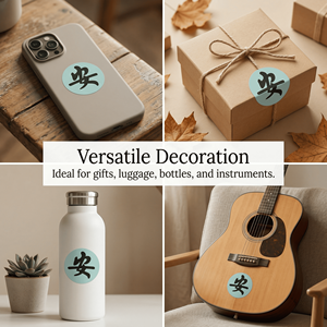 Custom printed vinyl anime stickers - waterproof, custom shapes, personalized designs, suitable for crafts and photo frames. - Product Image 2