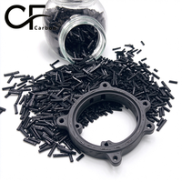 Granulés de PA66 LCF en fibre de carbone longue, thermoplastique haute résistance aux chocs et dimensionnellement stable pour supports de moteur de drone et composants de support de drone aérien (UAV)