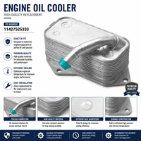 Carcasa de Filtro de Aceite de Motor de Alta Resistencia para BMW Serie 1, 5, X1, X6, OE 11427525333 5989070201, Resistente a Impactos