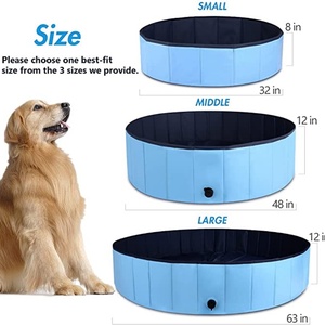 Piscina Plegable para Perros y Gatos, Ideal para Verano, Bañera para Mascotas, Cama para Perros y Gatos, Piscina Exterior para Mascotas - Product Image 3
