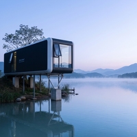 Maison préfabriquée 2 chambres Apple Cabin – Vente chaude en gros – Modules mobiles intelligents préfabriqués – Conteneur habitable pour bureau