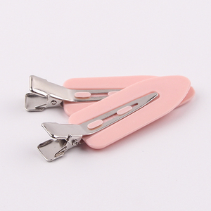Vente en gros, Meilleure vente : Barrettes <span class=keywords><strong>à</strong></span> cheveux en plastique simples, sans pli, pour maquillage et soin du visage, fixation des franges latérales - Product Image 5