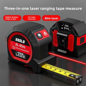 Misura metrica digitale elettronica 3-in-1 del nastro d'acciaio di alta precisione 5m Cross-Border infrarosso Smart Distance Meter - Product Image 5